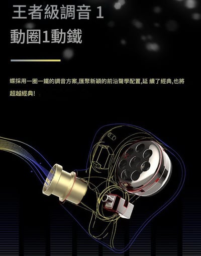 BGVP Butterfly PRO 蝶Pro 圈鐵雙單元 入耳式耳機 耳道式 MMCX (耳麥線版本)3