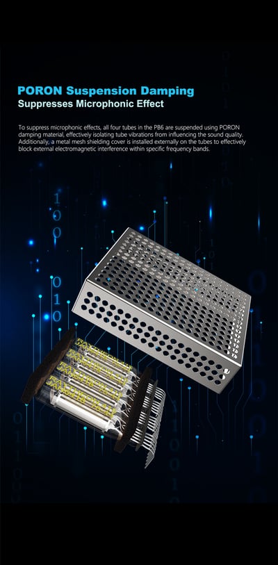 iBasso PB6 MACAW｜四真空管雙模式・雷神JAN6418旗艦級攜帶型耳擴9