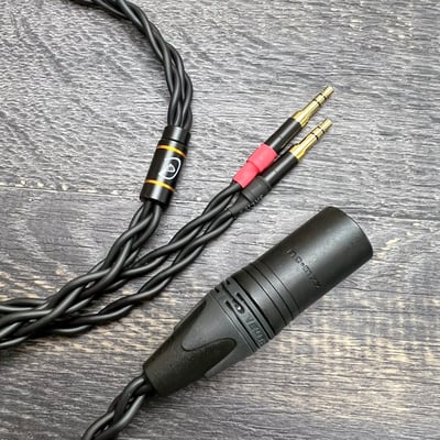 大力揚 Power Praise 闇 Dark 四芯 5N單結晶無氧銅 大耳機專用升級線 雙邊出線4