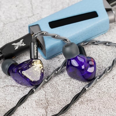 Oriolus Monachaa 搭載4種不同振膜單元 4動圈設計耳道式耳機 可換線耳道式耳機 CM(0.78)8