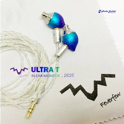 Feverfew 小白菊 ULTRA T 鈦蛋超人｜2025新色深藍綠｜鈦合金職人手作入耳式耳機6