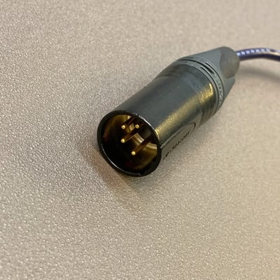 大力揚 Power Praise CAB145/0.15 鐵三角TD04-0501 單4pin XLR公 平衡 轉 4.4mm平衡母座 適用HA-1 U-056