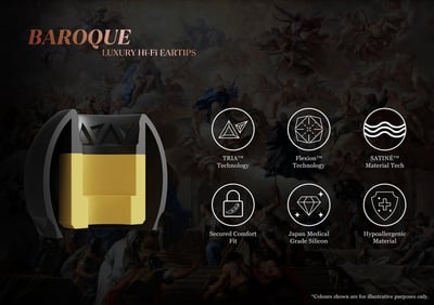 ELETECH Baroque 巴洛克 TWS Airpods pro 耳機矽膠套13