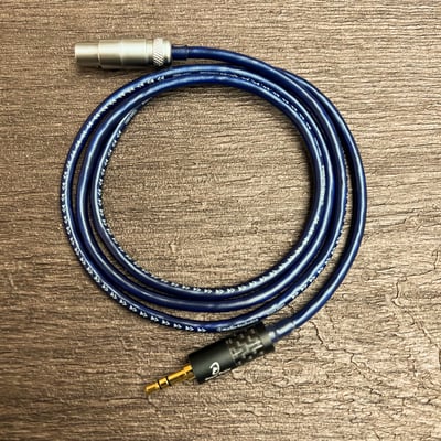 大力揚 Power Praise CAB102 日本鐵三角Audio-technica TD04-0501 立體3.5mm 轉 mini XLR K702 K240s K371 耳機升級線1