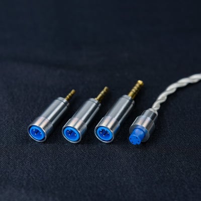 BGVP F3 6N單晶銅鍍銀混編 耳機升級線 可更換訊源端 3.5/2.5/4.43