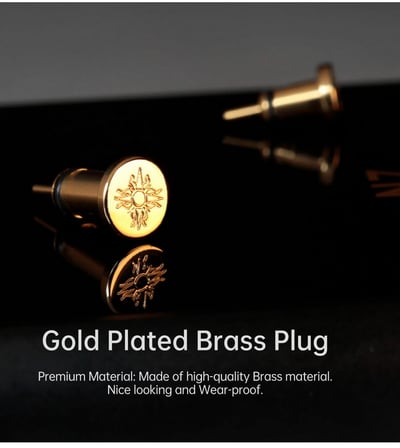 凱音 Cayin P35A & P44A 黃銅鍍金訂製防塵蓋 3.5mm/4.4mm4