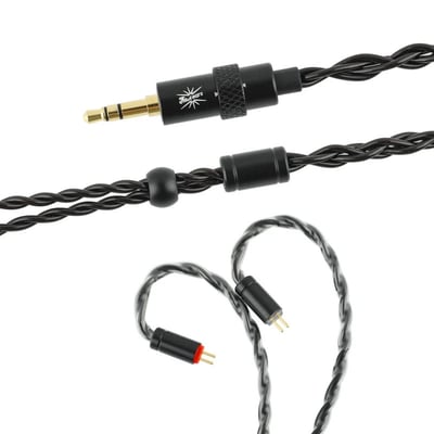 Kiwi Ears x B_Media Terras 泰拉斯 Black Edition｜4N 單晶銅模組化耳機升級線 2Pin CM 3.5 4.4 Type-C7