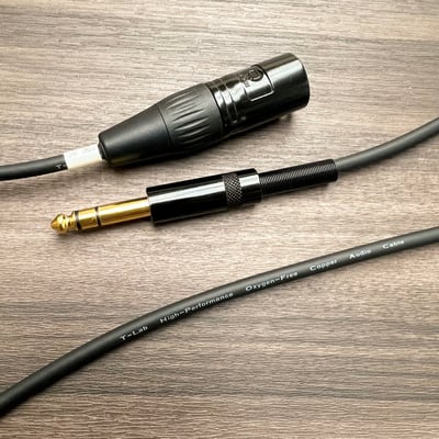 大力揚 Power Praise CAB210 T-Lab 6.3mm TRS 公 -XLR 3pin 公 平衡傳輸線｜聲音厚實 精準定位2
