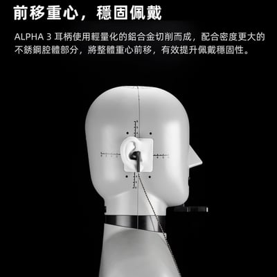 達音科 DUNU ALPHA3 平頭式耳塞耳機9