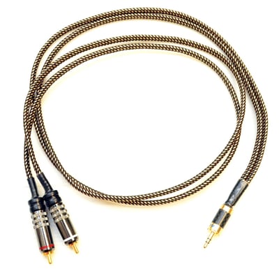 Power Praise 大力揚 CAB093 日本鐵三角 立體3.5mm 轉 RCA轉接線 全面性提昇 人聲 樂器 動漫5