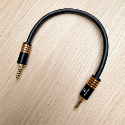 Power Praise 大力揚 × 鐵三角 CAB229 PP-CU4040-GT7D 4.4mm AUX 音訊連接線｜四芯無氧銅導體｜串起器材，留時間給音樂 🎧3