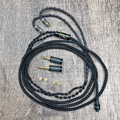 大力揚 Power Praise 天樞 月蝕版 Dubhe eclipse 7N單結晶無氧銅鍍銀 耳機專用升級線1