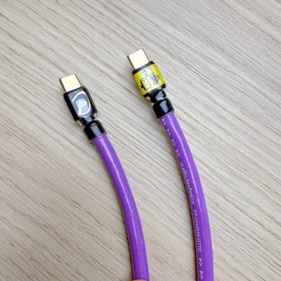 大力揚 x 日本鐵三角 DL084 PP-UH4040-GT7D Type-C OTG USB 數位訊號線｜四芯PCOCC鍍銀導體混編2