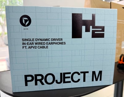 DITA Project M₂ 碳化鈦動圈入耳式耳機｜冰藍透明外觀下的清晰單動圈美學10