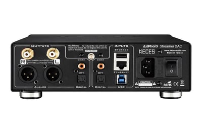 KECES Euphony｜串流 DAC／全平衡離散式數位類比轉換器｜串流播放與高品質解碼一次整合3