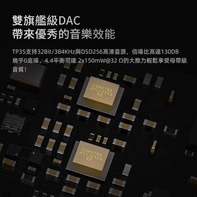EPZ TP35 /TP35 PRO USB DAC 隨身耳擴 小尾巴 3.5/4.4 雙CS431985