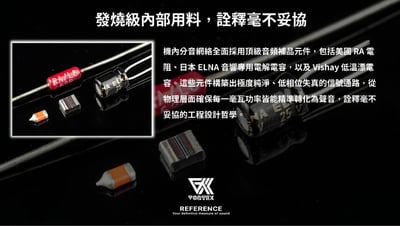 Vortex Reference 全球首款無源雙MEMS參考級入耳式耳機14