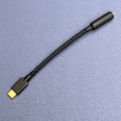 大力揚 Power Praise 銀魂 DL050 Type C to 3.5mm母座(可選支援麥克風規格) USB DAC 隨身耳擴 小尾巴1