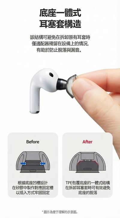 AZLA SednaEarfit XELASTEC II AirPods Pro 3 專用耳塞套 全新升級登場5