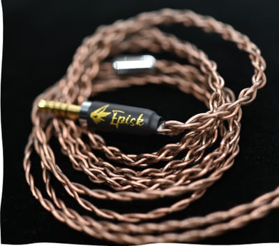 台灣 EPISK Cable Mystery 單晶銅耳機升級線 Litz type 23