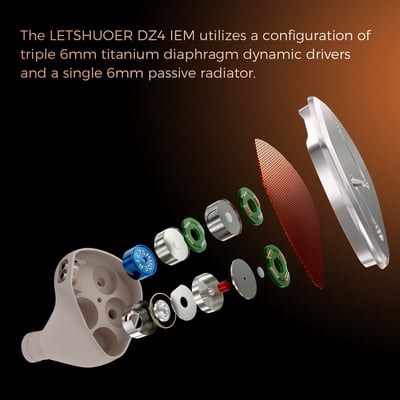 LETSHUOER 鑠耳 DZ4 四單元 耳道式耳機2