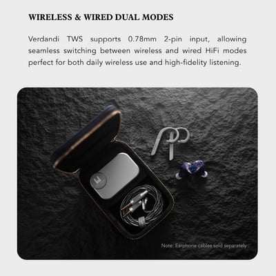 Kinera Verdandi TWS 真無線旗艦入耳式耳機 骨傳導四分頻架構8