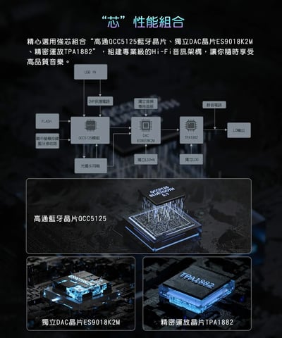 FiiO BR13 Hi-Fi藍牙解碼接收器 支援LDAC AptX Adaptive 一對二8