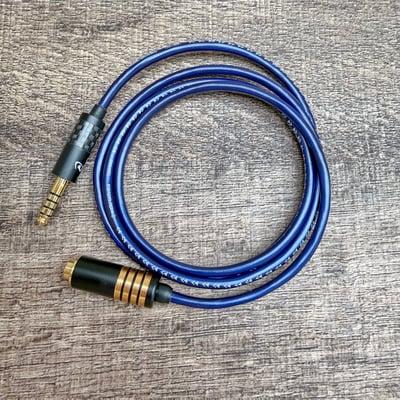 大力揚 Power Praise × 日本鐵三角 CAB216 4.4mm 公 to 4.4mm 母 平衡延長線1