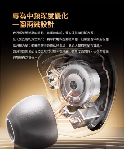 FIIO × SNOWSKY FH3 LUMI 鹿鳴 混合單體可換線耳機｜一圈二鐵・復古人聲調音8
