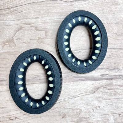 BOSE HP-QC-VP-GL QuietComfort、QC45、QC35、QC25、QC15、QC2、AE2 副廠 小羊皮 替換耳罩 一對3