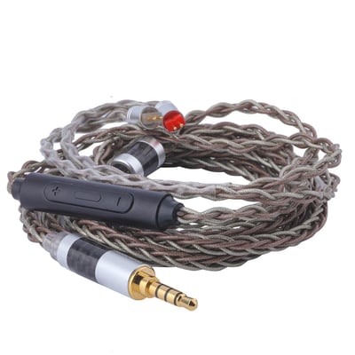 TRIPOWIN C8 耳機升級線 耳機麥克風,三鍵式設計 CM 0.78 MMCX3