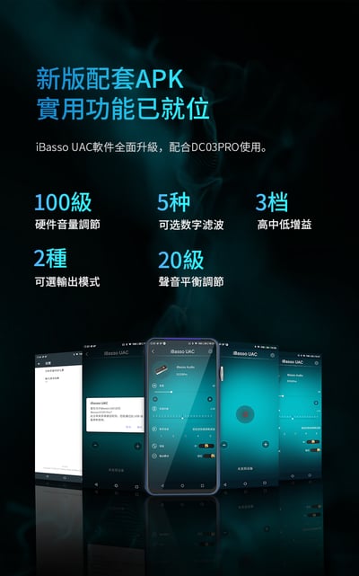 iBasso Audio DC03Pro 3.5mm Hi-Fi 隨身USB DAC 耳擴 3.5mm 小尾巴8