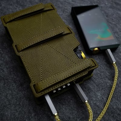 LUXURY & PRECISION EA4專用碳纖維植鞣革皮套｜輕便堅固×高效散熱×可調綁帶設計9