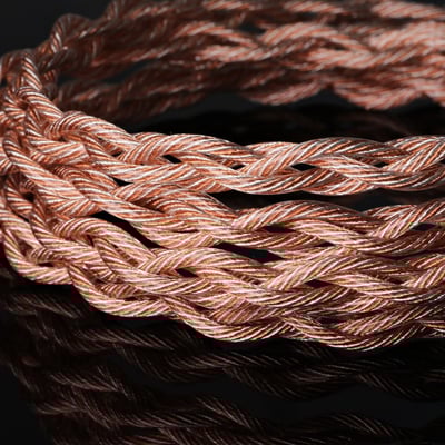 HanSound 漢聲 Minos 米諾斯 OCC 無氧銅里茲線加上無氧銅鍍銀里茲線混編 耳機 線材 公司貨 保固一年5