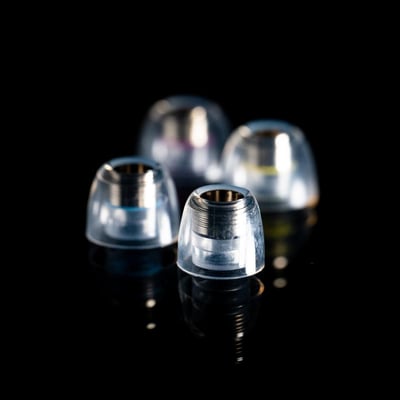 Pentaconn COREIR 黃銅製出音嘴複合材質 矽膠耳塞 一對二入3