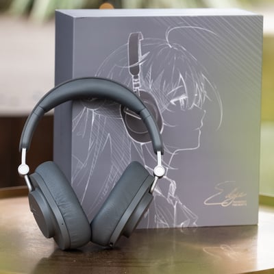 MOONDROP 水月雨 EDGE 羽翼 藍牙無線 頭戴式耳機 降噪 耳罩式 灰/白二色11