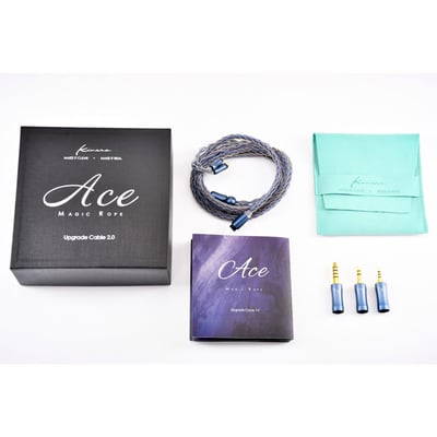 Kinera ACE PRO 銀箔絲+合金銅 耳機升級線 三合一接頭4