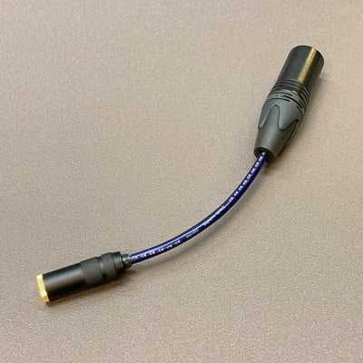 大力揚 Power Praise CAB145/0.15 鐵三角TD04-0501 單4pin XLR公 平衡 轉 4.4mm平衡母座 適用HA-1 U-054