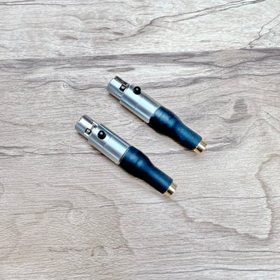 Power Praise 大力揚 PPADP010 耳機插針轉接頭 雙mini XLR 4pin 轉接3.5mm母座 LCD-3 Elite1