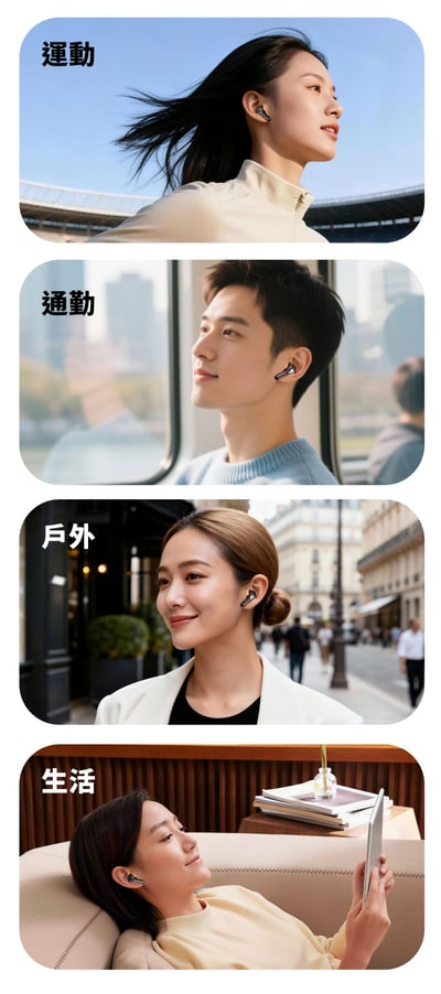 SOUNDPEATS Air6 HS 半入耳式藍牙耳機｜13mm 三磁複合動圈，日常聆聽輕鬆又有活力 🎧16