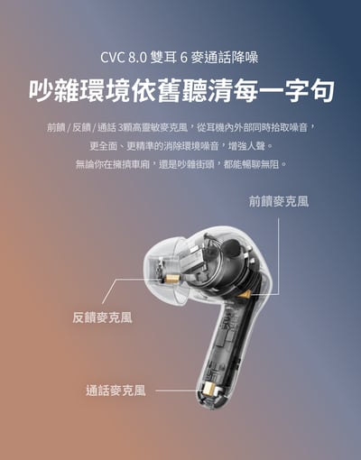 SOUNDPEATS Air5 Pro+ 真無線降噪耳機｜xMEMS 高解析 靜享進化體驗15