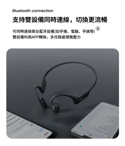 【SHOKZ】OpenRun Air S803 Air 專業運動耳機｜輕盈舒適 強勁續航15