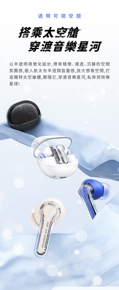 【SoundPeats】Clear 真無線藍牙耳機 (入耳/通話降噪/40hr/藍芽5.3)3