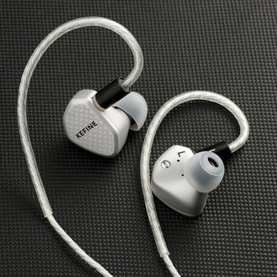 KEFINE Klean SV 銀色版 入耳式耳機 類鑽碳振膜技術｜細節與厚度兼顧，聽出喜歡的音樂表情 🎧2
