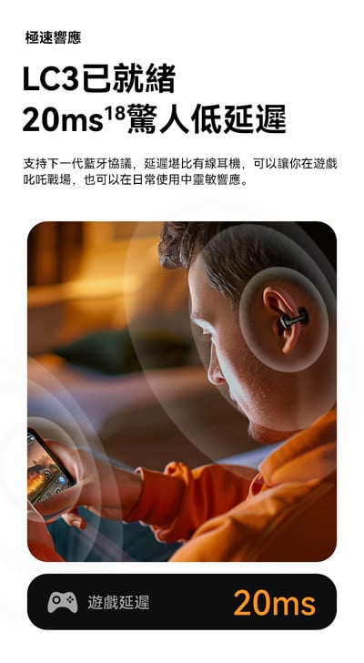 Rose technics 弱水時砂 Openfree 耳夾式耳機 藍牙耳機 5.4 LDAC20