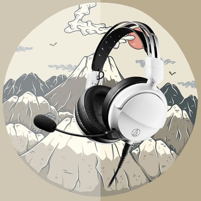 Audio-technica ATH-GL3 遊戲專用耳機麥克風組｜超輕量舒適，細節盡現的遊戲體驗2