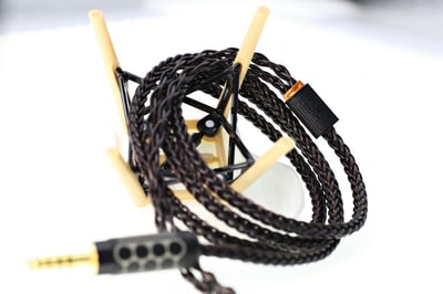 HanSound 漢聲 SANGRIA 桑格利亞 八芯銅銀合金鍍銀 x 高純銅里茲 耳機升級線 – 音場大開 聲音細節全展現11