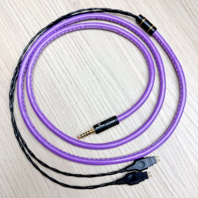 Power Praise 大力揚 × 鐵三角 CAB222 HD600/HD650/HD660 耳機升級線｜單晶銅鍍銀混合導體1