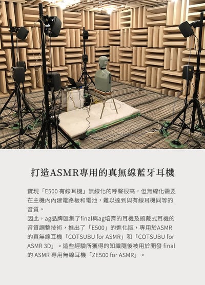 日本 Final ZE500 for ASMR 入耳式藍牙耳機｜專為ASMR打造的無線沉浸體驗 × 超迷你輕盈入耳2