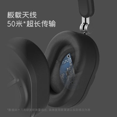 MOONDROP 水月雨 EDGE 羽翼 藍牙無線 頭戴式耳機 降噪 耳罩式 灰/白二色7